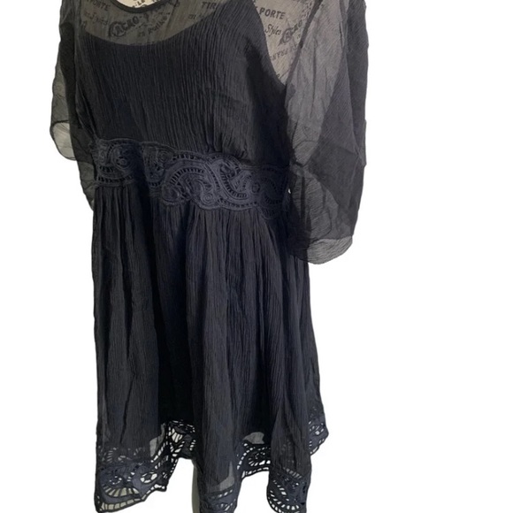 Catherine Malandrino silk mini dress women’s size 8 - Picture 4 of 12